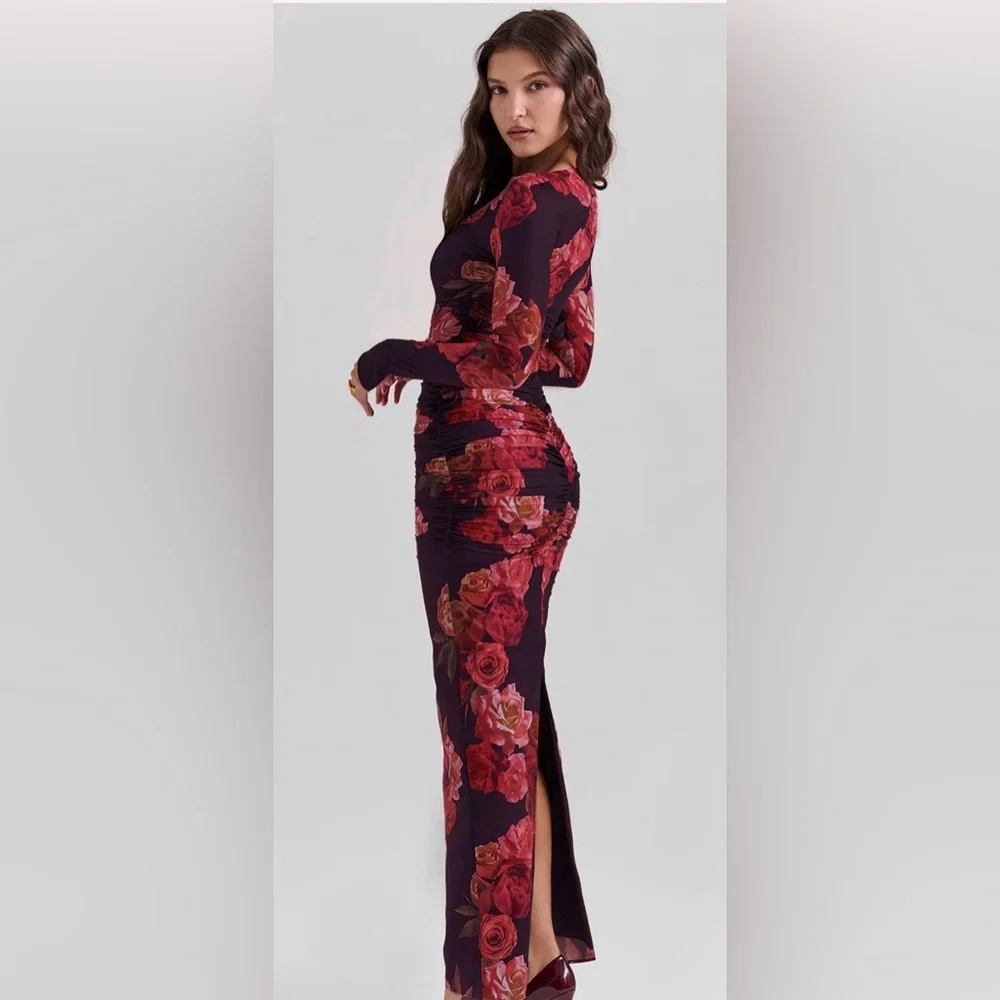 House of CB Lanetta Romantic Floral Maxi Dress - Picture 2 of 5